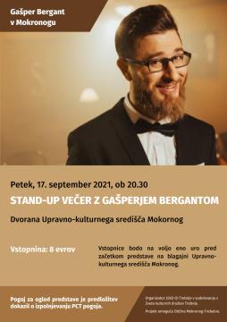 Stand-up Gašper Bergant